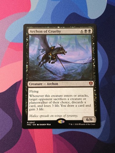 Archon cruelty reality - of,